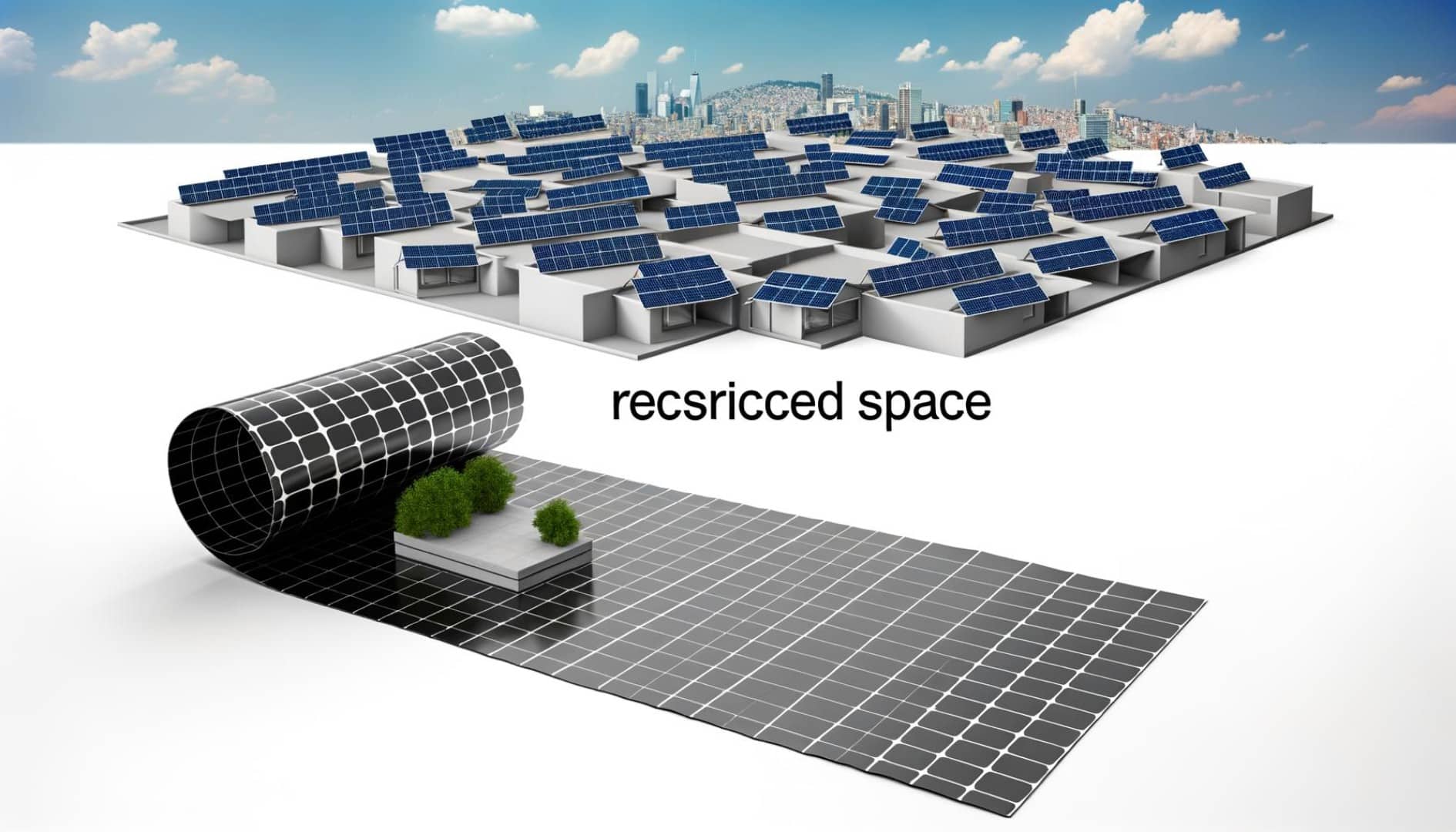 Flexible und leichte​ Solarmodule‌ für begrenzten Raum